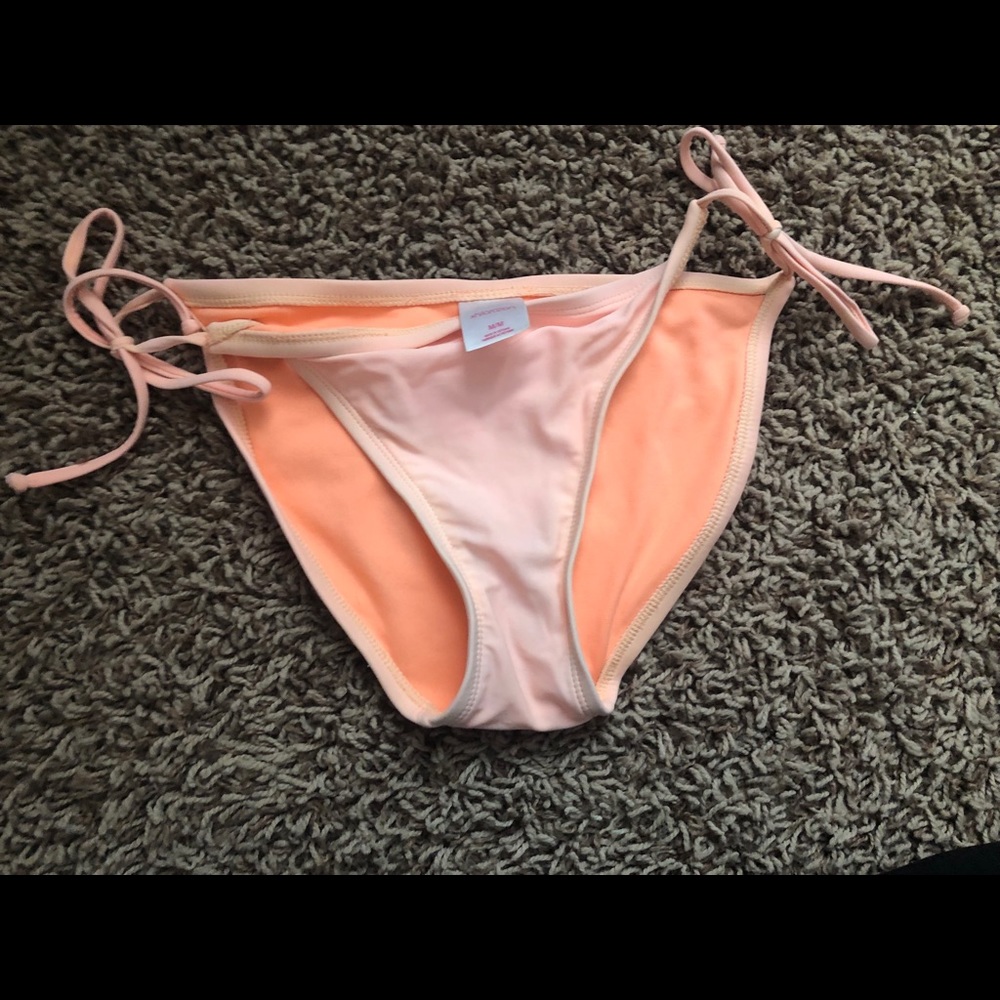 Orange bikini bottoms